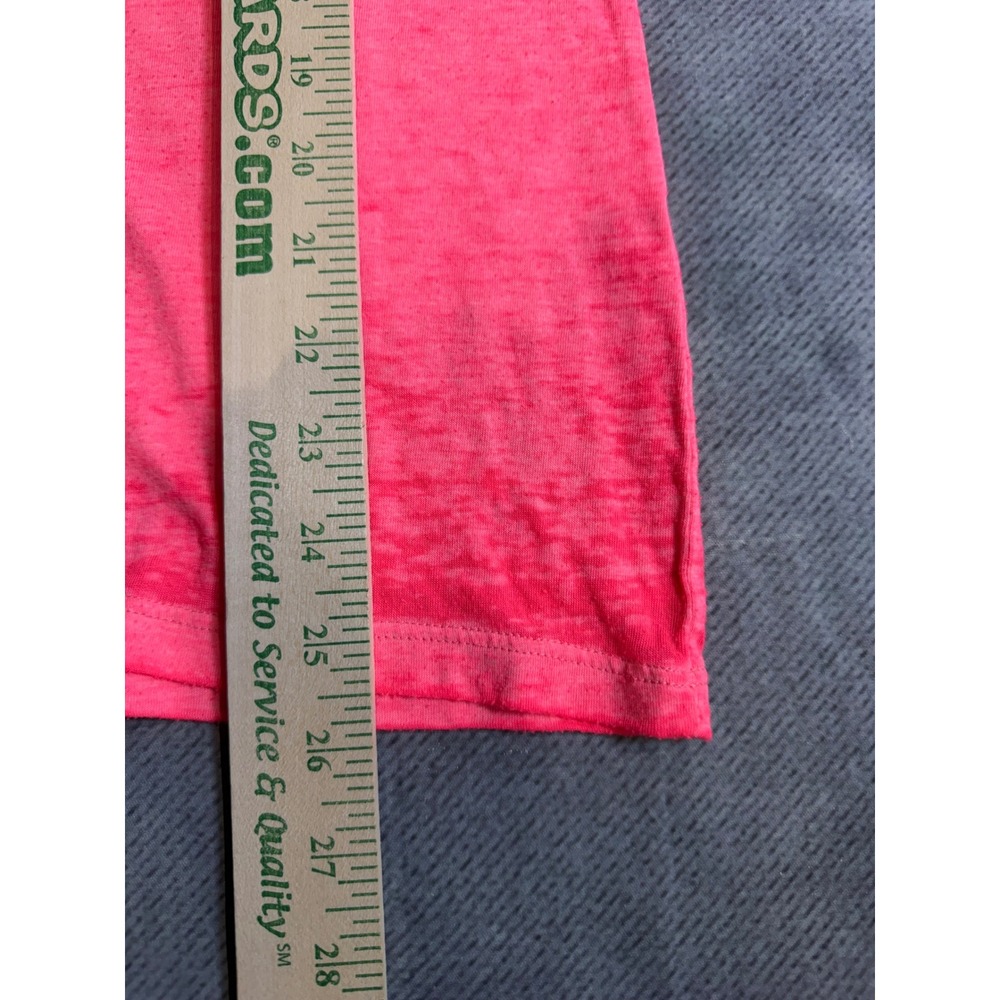 Harley-Davidson Womens Neon Pink Burnout Tank Top St Louis MO XS - Picture 6 of 6